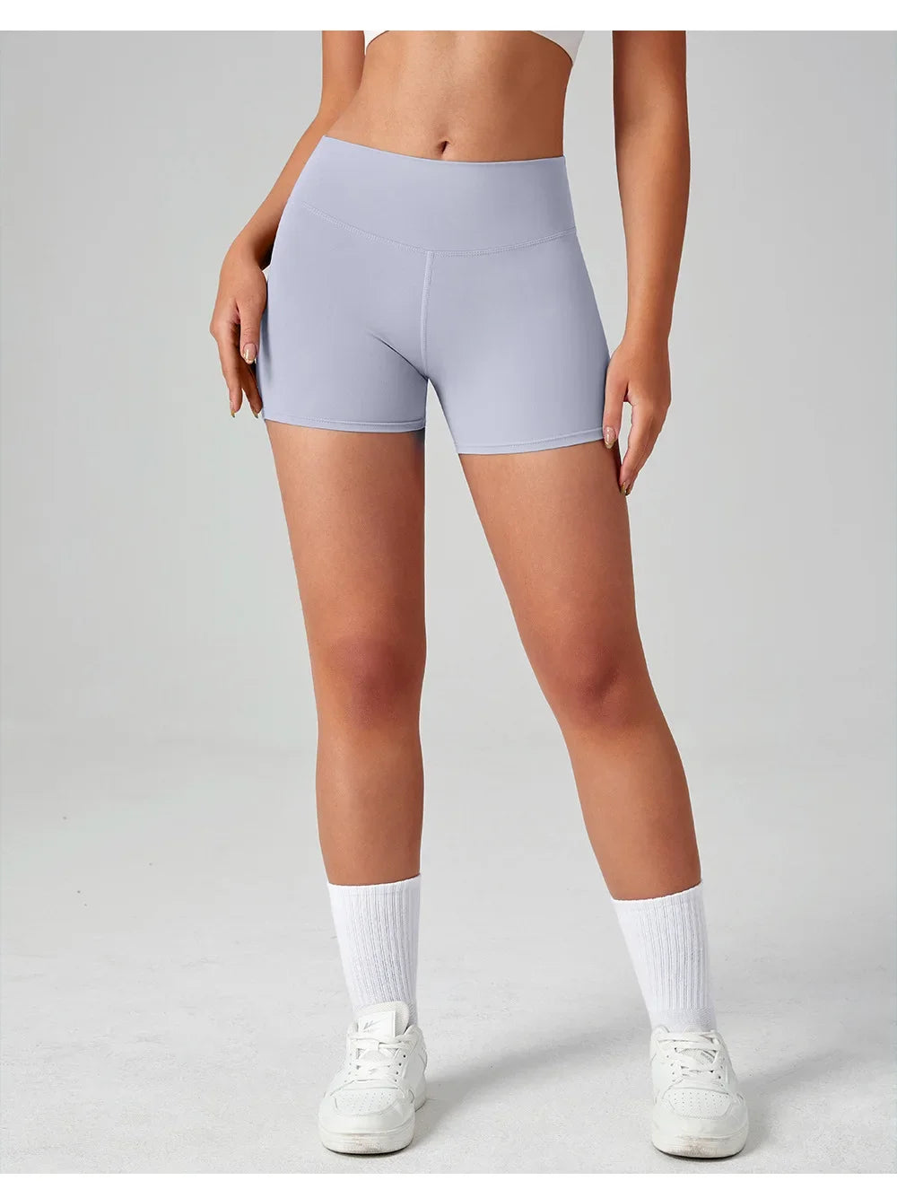 Sexy Scrunch Butt Yoga Shorts for Women  High Waist Booty Lifting Gym Shorts with Pockets  Push Up Fitness Running Sports Shorts