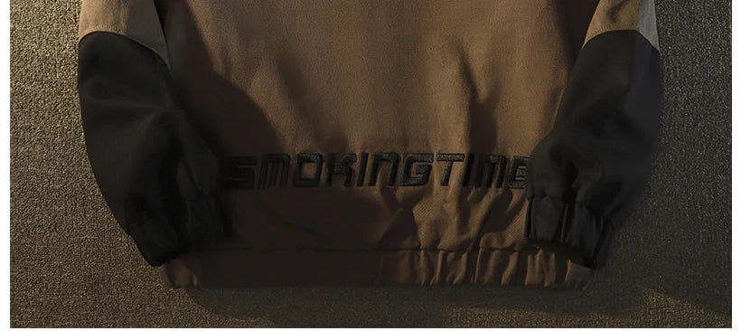 American High Street Spider Man Off Shoulder Sweatshirt Men and Women Retro Loose Oversized 150kg Couple Hooded Cardigan