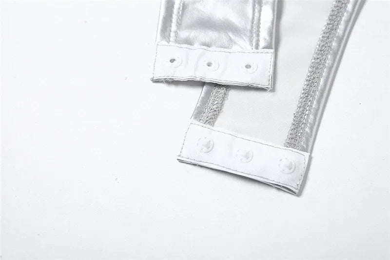 Round Neck Bodysuit Sleeveless Sexy Bodysuit Lingerie Slim Fit High Waist Y2k Bustier Solid Color Festival Outfit Fashionable