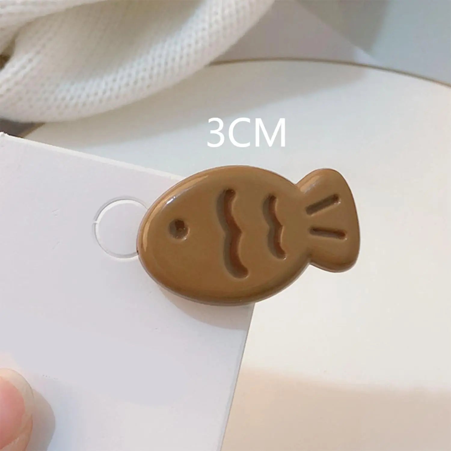 Simple Milk Tea Color Fishbone Hairpin Girl Cute Bangs Barrettes Sweet Side Hairgrips Temperament Duckbill Clip Hair Accessories