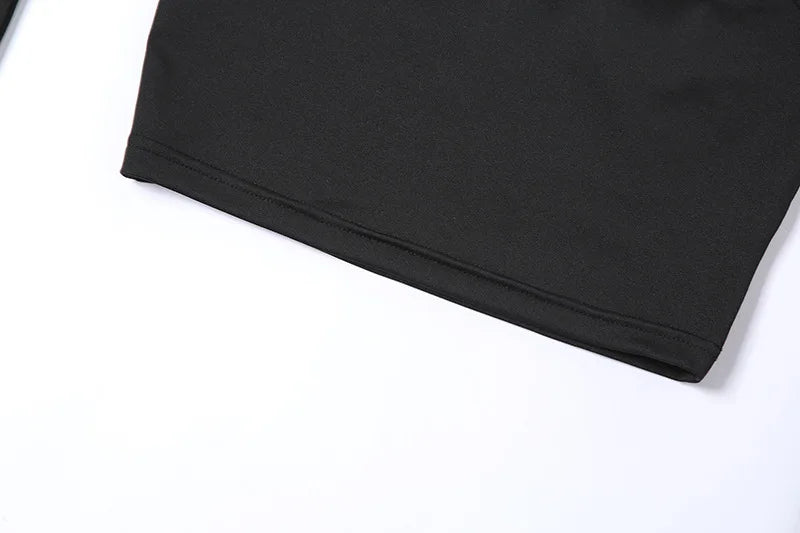 Autumn Fashion Casual Slim Solid Removable Sleeves Halter T Shirt For Women New Streetwear Wild Basic Female Top Hot