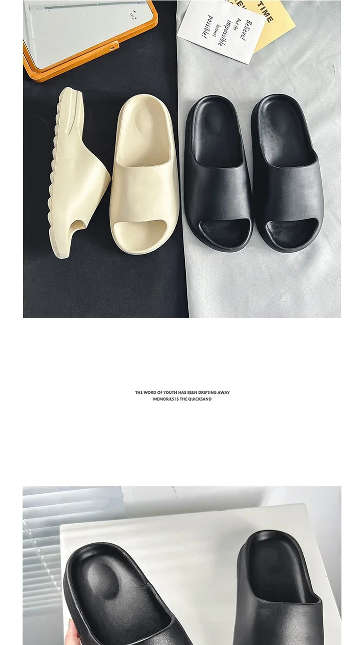 Hot sales Women Men Slippers Fashion EVA Slides 2025 Summers Outdoor Beach Sandals Women Casual Shoes