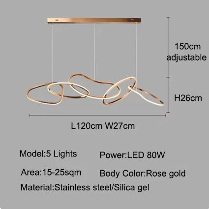 Modern lamp LED lights for room pendant light indoor lighting bedroom dining room table lamp light fixture lamp for living room