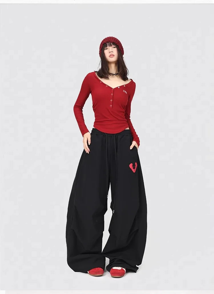 CBXLAB Street Dance Women' s Black snake hip hop quick-drying long pants jazz spicy girl casual pants kpop sports pants trendy