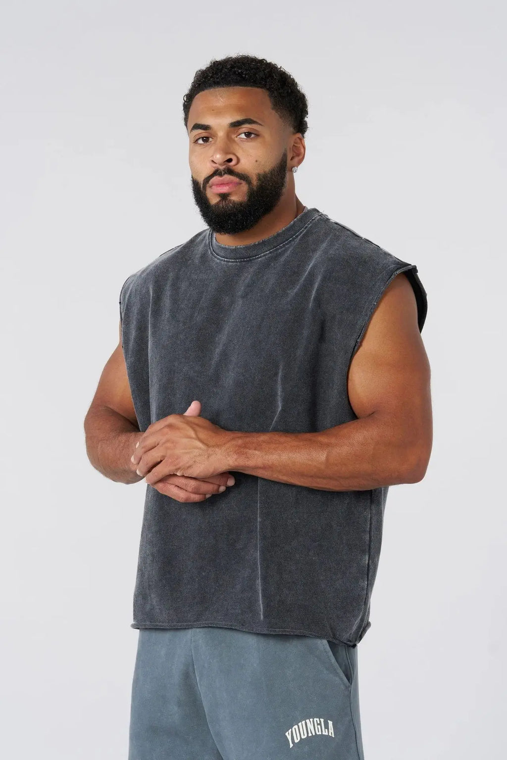 Men's Fitness Tank Top 2025 New Men's Cotton T-shirt Men's Running Training Home Sleeveless Shirt Family Party Men's Sleeveless