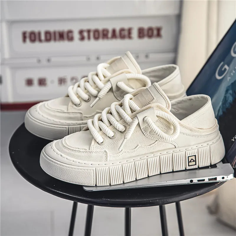 Fashion casual shoes with small white shoes classic board shoes work shoes