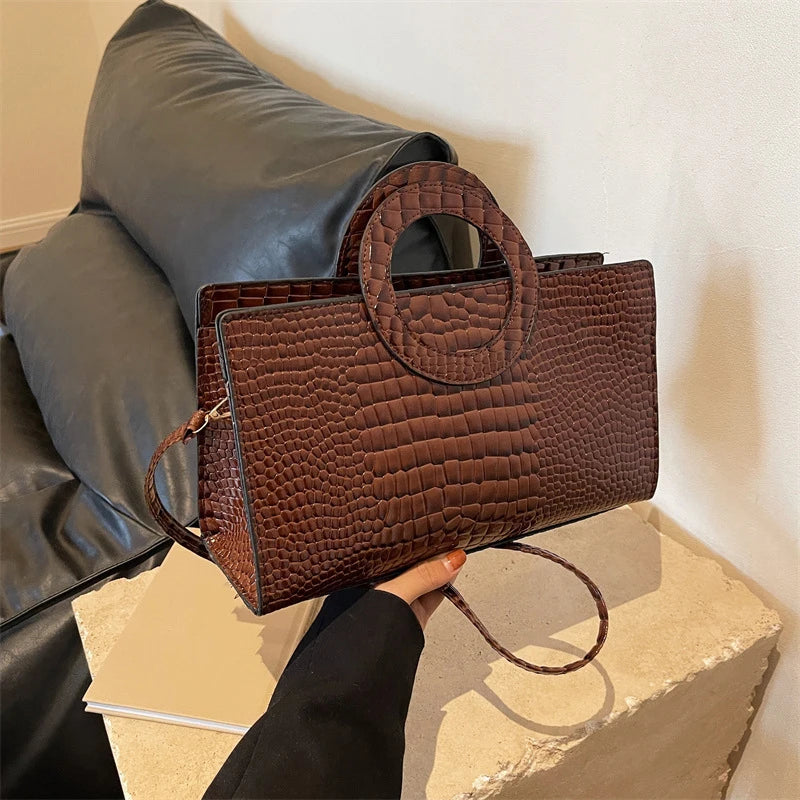 Women Fashion Shoulder Bag Coin Purse Crossbody Messenger Bag PU Leather Zipper Satchel Vintage Large Capacity Handbag