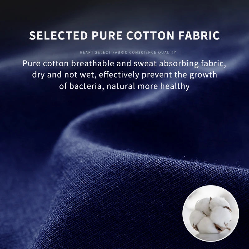 4pcs Men's Briefs Underwear Sexy Antibacterial Men's Panties Underpants Male U Convex boxer briefs for Man Absorbent Elastic