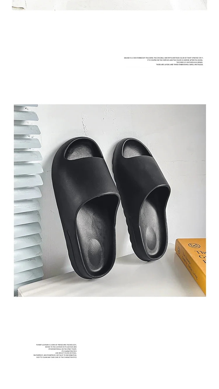 Hot sales Women Men Slippers Fashion EVA Slides 2025 Summers Outdoor Beach Sandals Women Casual Shoes