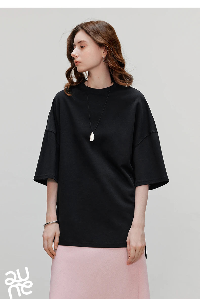 TOYOUTH Women Short Sleeve T shirt 2025 Spring New Tops 8521010