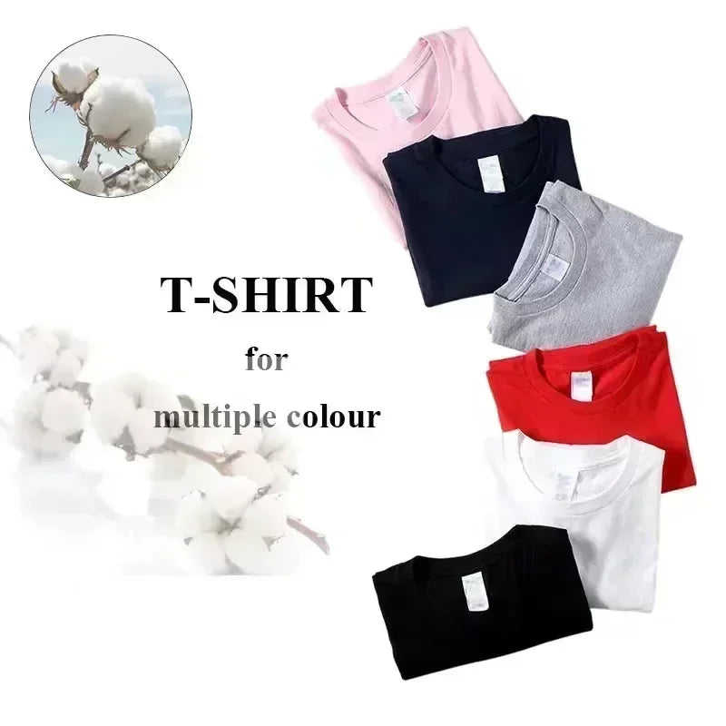 25 Printed T-Shirts Men's Summer Casual Fashion Trend High-end Short Sleeve Loose Comfortable Top Couples
