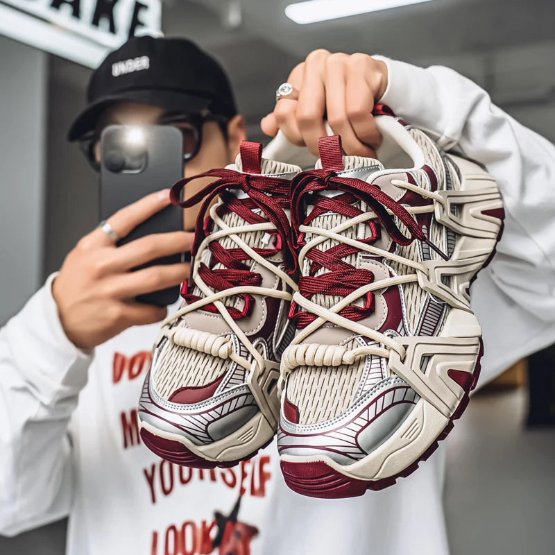 Trend low top Daddy shoes casual sneakers outdoor harbour style