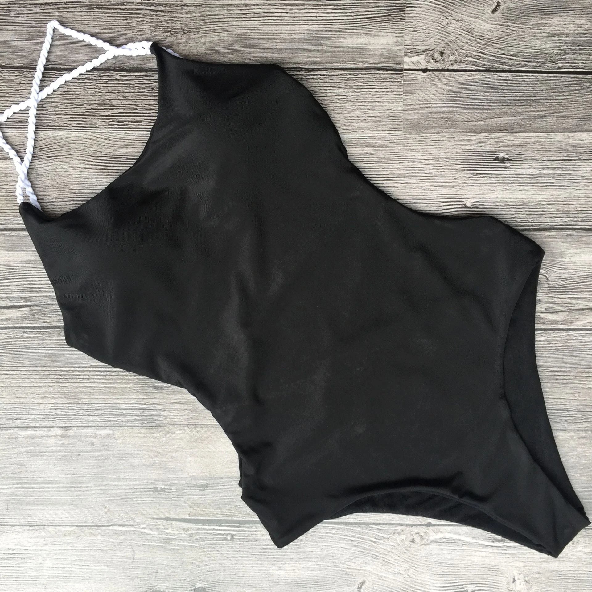 Cross Bandage Backless Women Swimwear One Piece Swimsuit Female Monokini High Cut Trikini 2025 Bikinis Bathing Suit Swim Lady