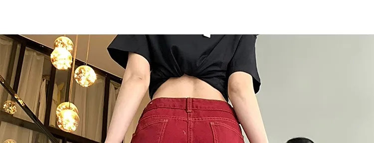 Streetwear Casual Cargo Pants for Women 2025 New Bottoms Straight Trousers Fashion Pockets Korean Pantalon Femme