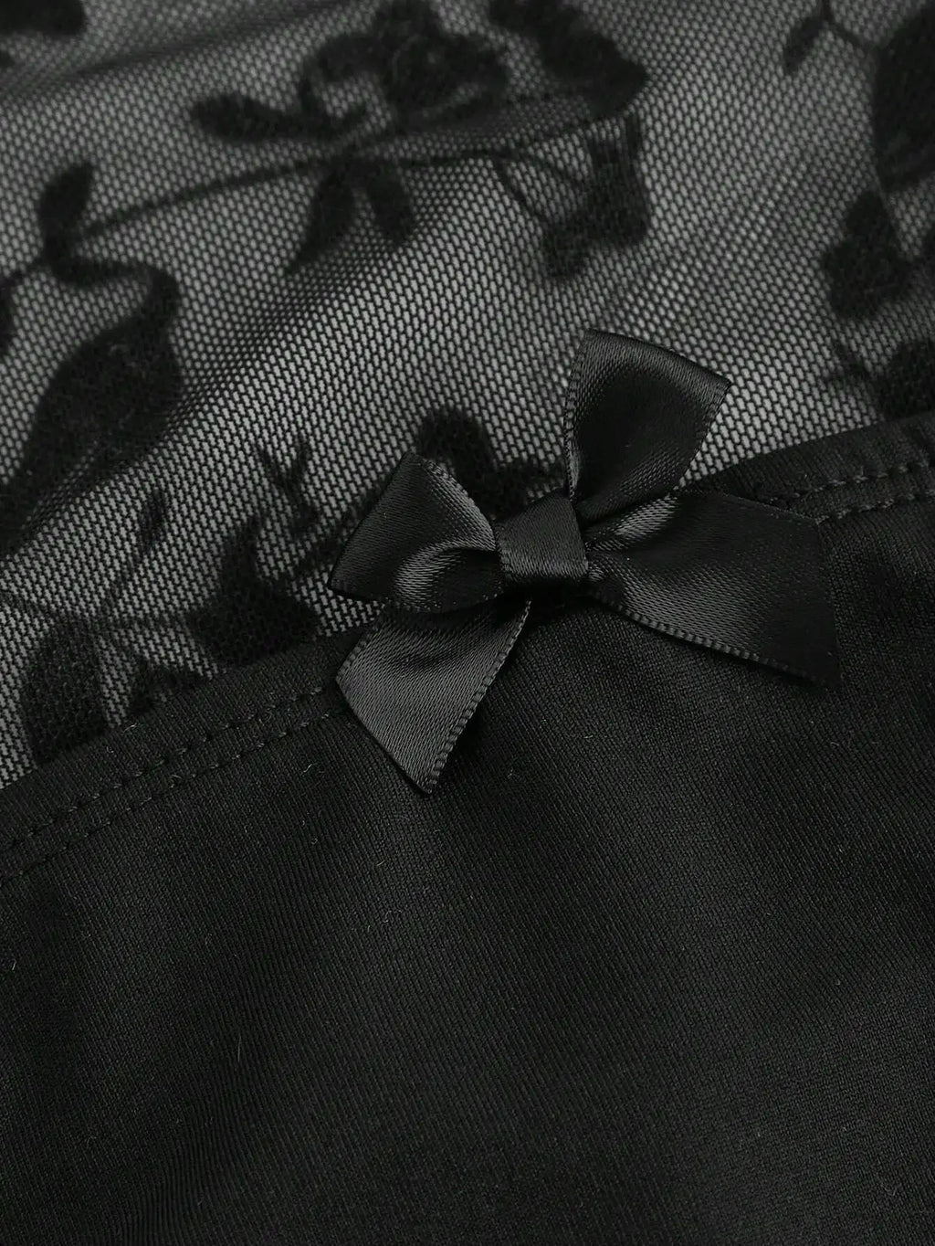 Design Sensation Lace Splicing Long Sleeve Mesh T-Shirt Sexy Elegant Style Full Sleeve Square Collar Polyester Fiber Top