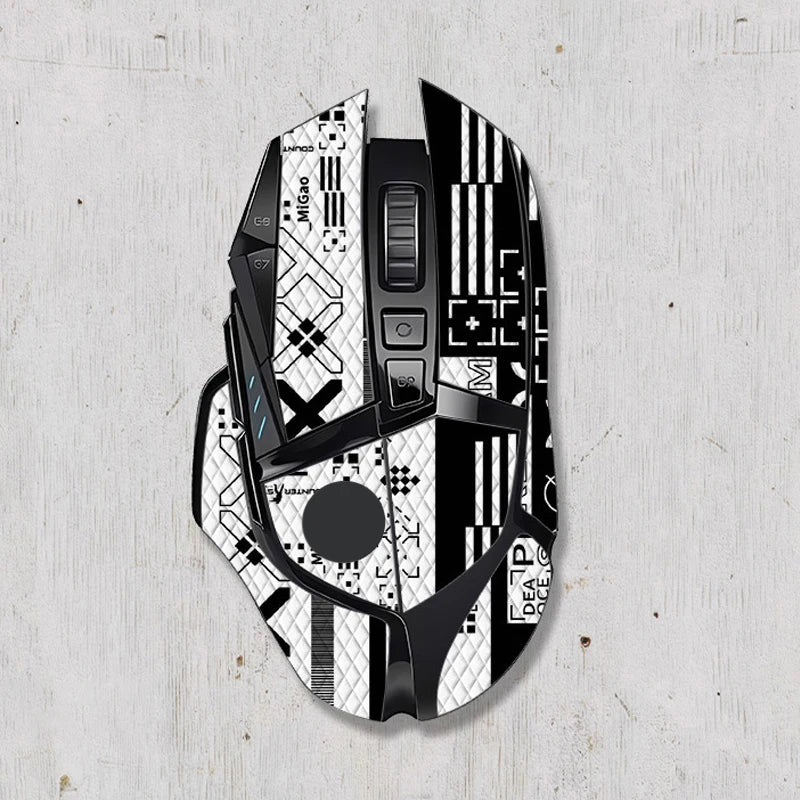Mouse Grip Tape Skate Sticker Non Slip Suck Sweat Mouse Anti-Slip Sticker For Logitech G502 HERO