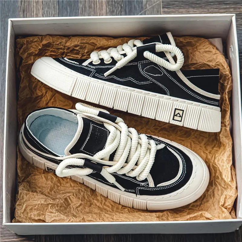 Fashion casual shoes with small white shoes classic board shoes work shoes