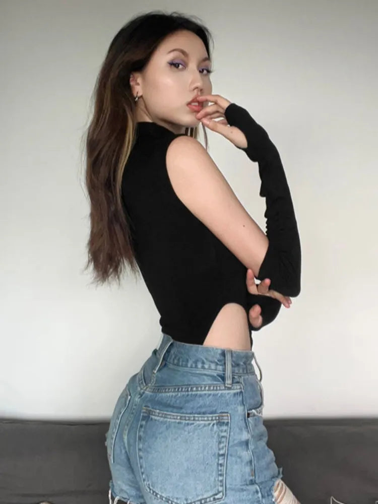 Summer American Retro Sexy Punk Y2K Grunge Cartoon Letter Printing Bodysuit Women Streetwear Slim Vest Bodycon Tops Jumpsuits