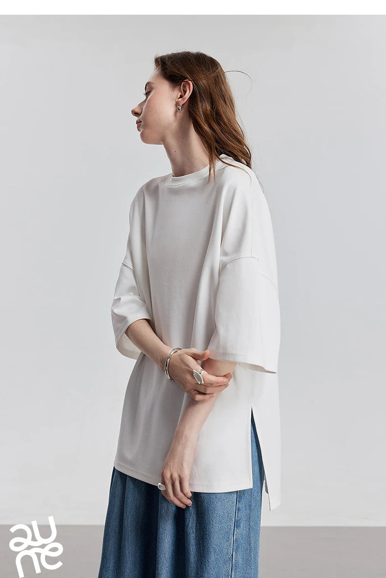 TOYOUTH Women Short Sleeve T shirt 2025 Spring New Tops 8521010