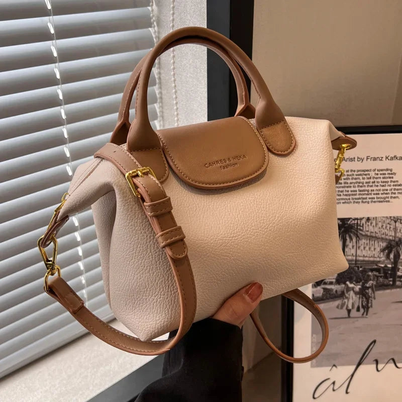 Versatile Fashionable Women's Bucket Handbag Crossbody Bag Simple Design New Hot Sale Of The Season Trendy Small Shoulder Bag Ha