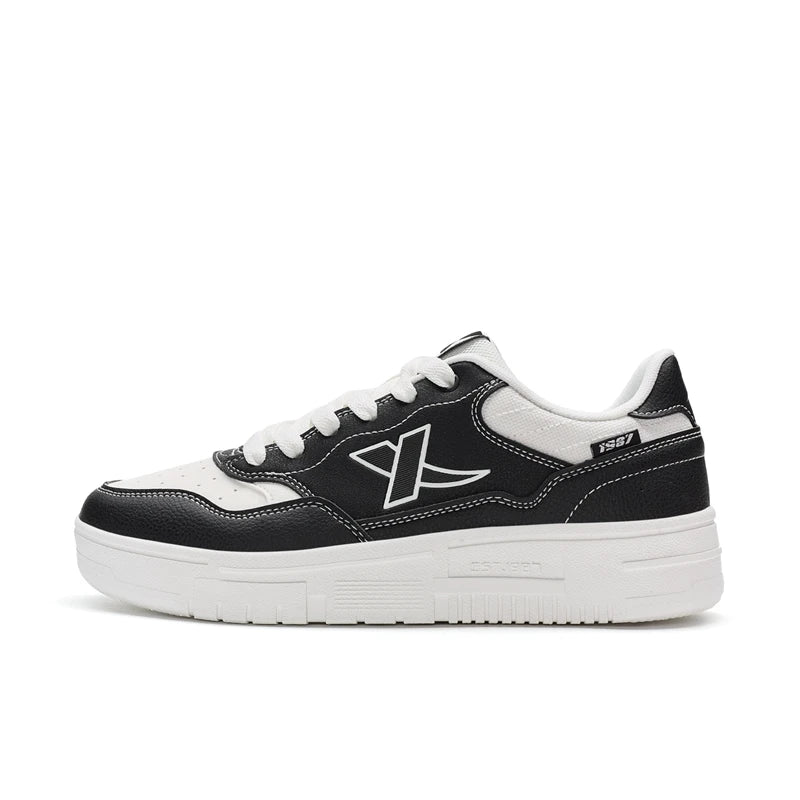 Xtep Men Skateboarding Shoes Non-Slip Casual White Couple Skate Sneakers Male Female Luxury Brand Shoes 881219319851