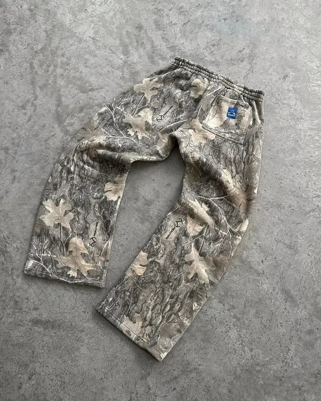 Y2K men pants Harajuku vintage Camouflage Pattern Baggy Casual Sweatpants Hip Hop gothic men women wide leg trousers streetwear
