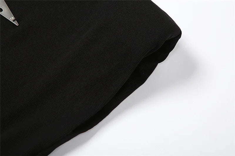 Fashion Solid Color Hooded Bodysuit One Piece Sexy Round Neck Sleeveless Lingerie Sexy Casual Slim Streetwear Festival Outfit