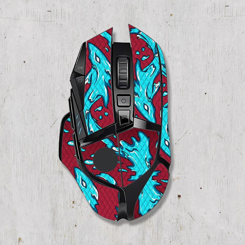 Mouse Grip Tape Skate Sticker Non Slip Suck Sweat Mouse Anti-Slip Sticker For Logitech G502 HERO