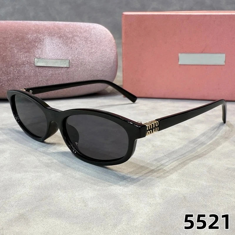 Chic Cat-Eye Sunglasses Women - Vintage Narrow Frame UV400 Shades, Fashion Retro Sun Glasses for Women