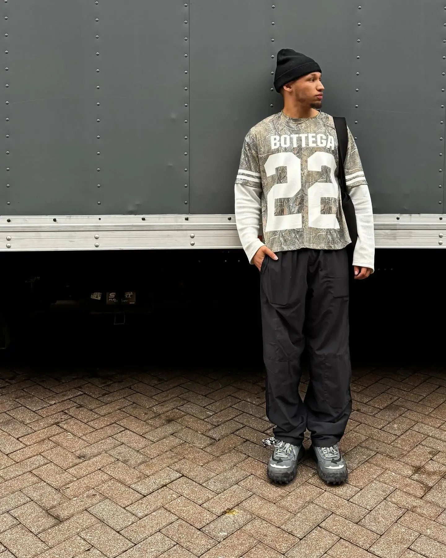 Y2K Sports Camouflage Jerseys Female Male Goth Oversized Loose Bough Pattern Long-sleeved Shirt Hip Hop Sweatshirt Street Wear