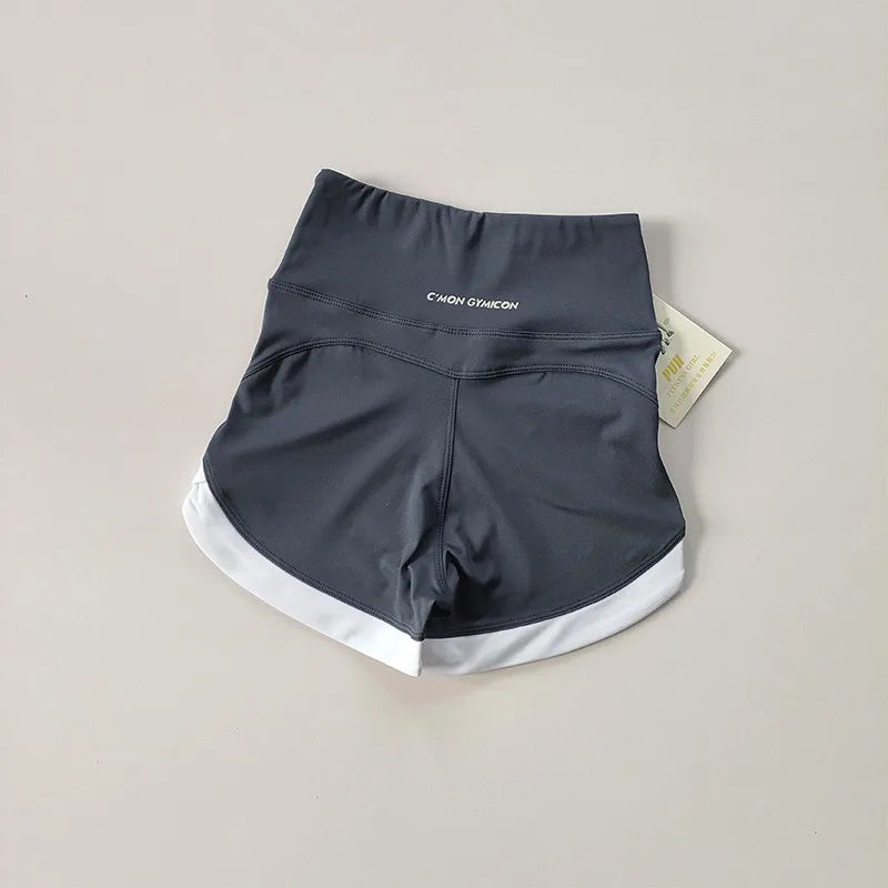 2023 Women's Yoga Shorts High Waist Sport Shorts Fitness Push-Up Tights Booty Gym Shorts Cycling Shorts Running Shorts Female