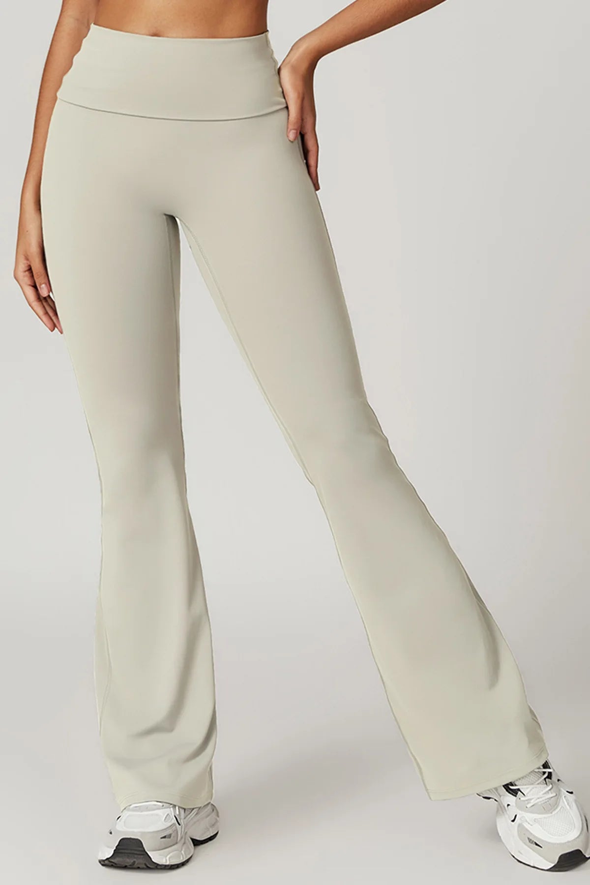 Yoga Pants Women Bell Bottoms High Waist Sport Flare Pants Gym Fitness Leggings Women Female Legging Tummy Control Running Tight