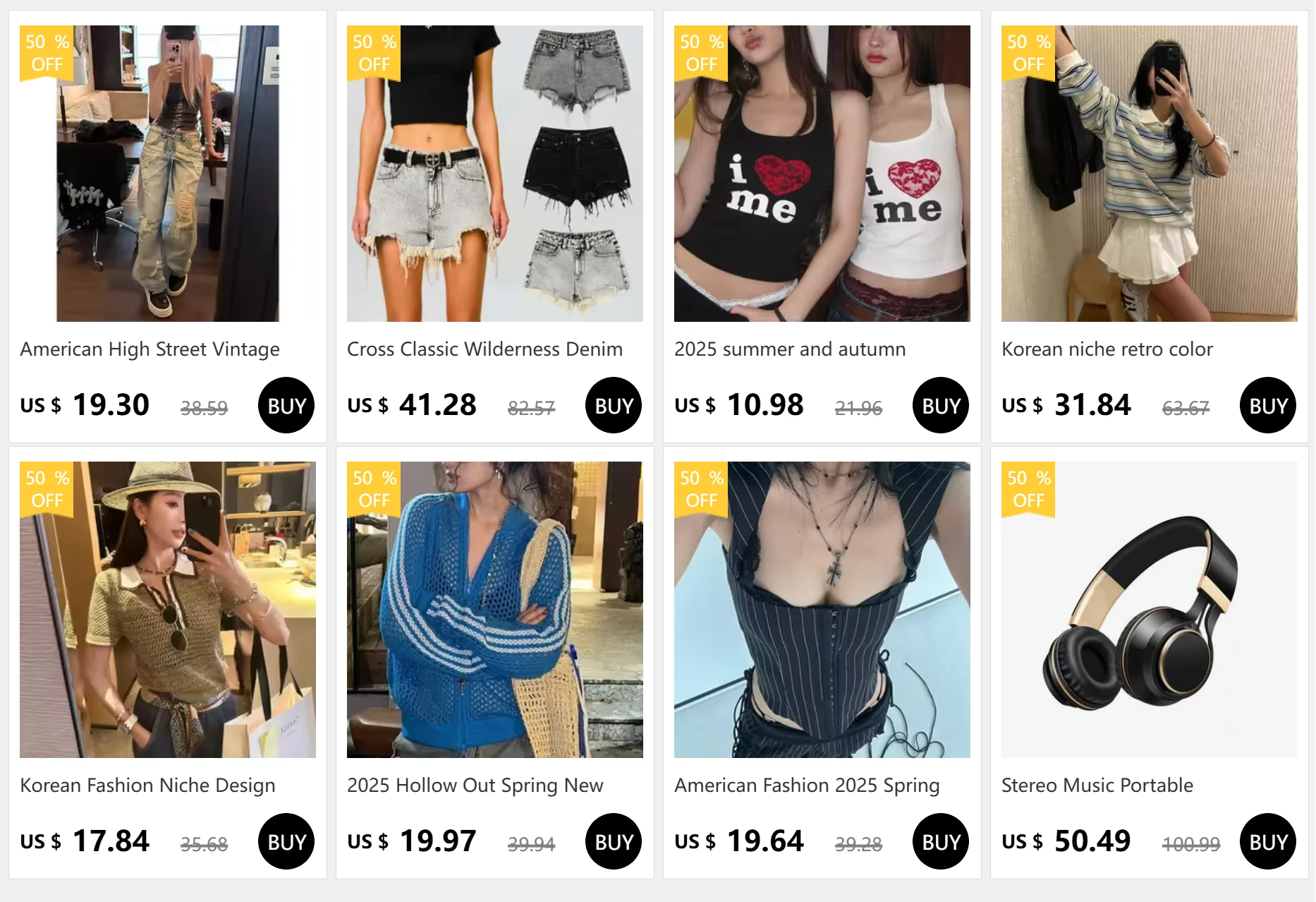 【 Wide Leg Fashion 】 Design Sense Grey Wide Leg Sanitary Pants for Women 2025 Spring Loose and Slim Versatile Casual Sports Pant