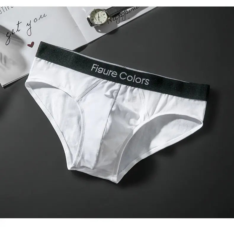 4pcs Men's Briefs Underwear Sexy Antibacterial Men's Panties Underpants Male U Convex boxer briefs for Man Absorbent Elastic