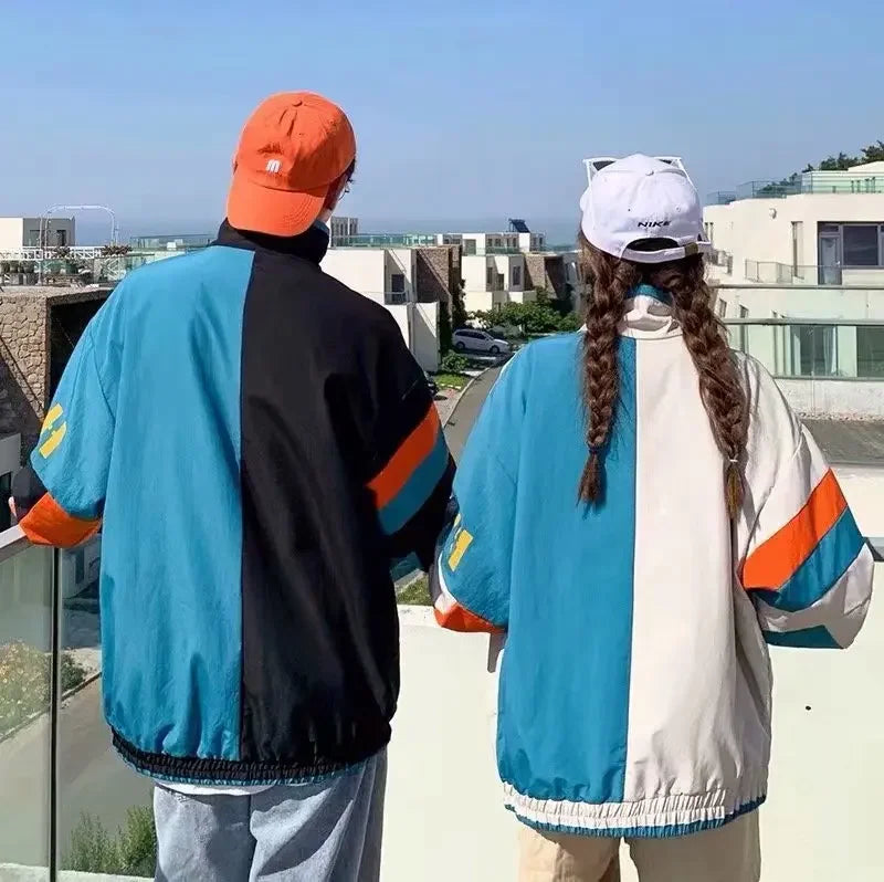 2022 Autumn Vintage Japanese Style Loose Fit Men's Work Jacket Casual Trendy Baseball Uniform Cardigan