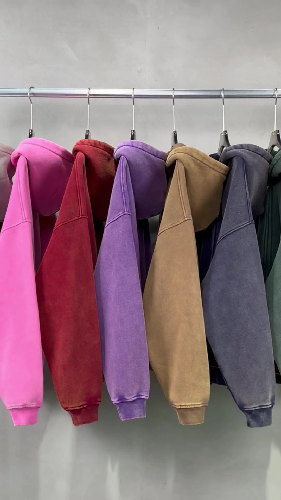 MAQVOB High Quality Luxury Apparel Street Wear Wholesale Euro US Size Spring Autum Full Up Zipper Washed Batik Dye Hoodie