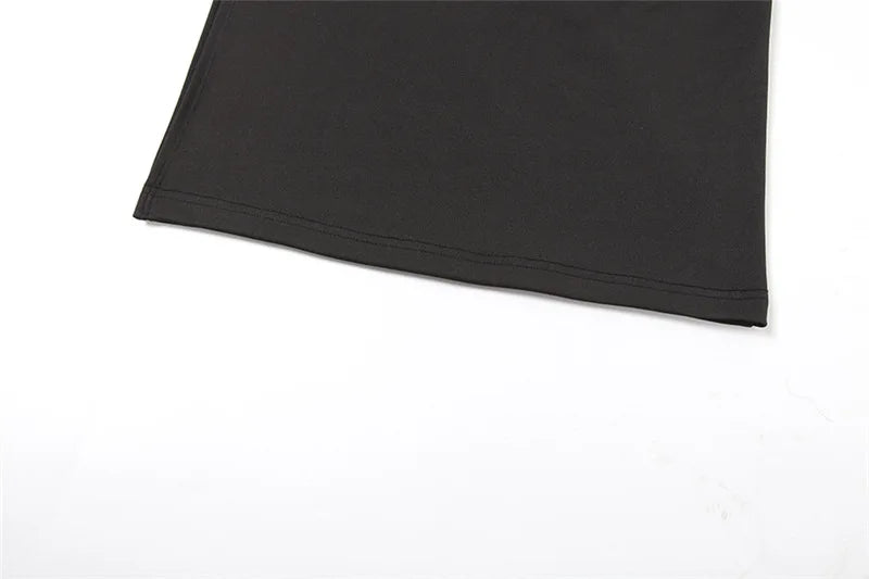 AltGoth Sexy Hollow Out Dress Women Mall Gothic Aesthetic Sleeveless Bodycon Dress Streetwear Elegant Evening Party Dress Female