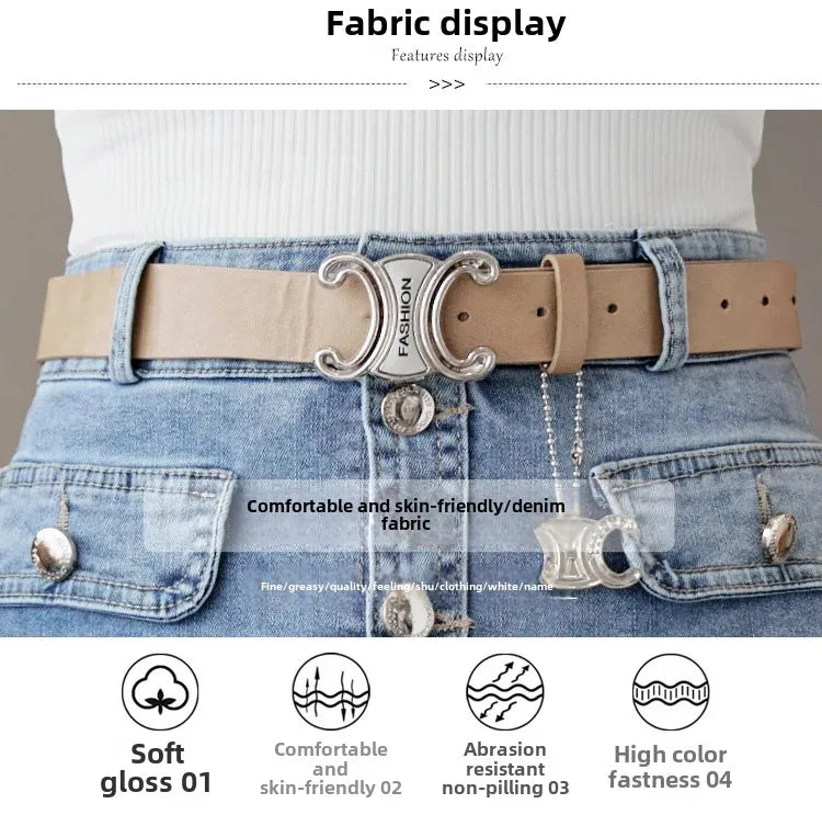 High-Waisted Denim Skirt Women's Slimming Mini Dress 2024 Spring Summer European Style Half Skirt Age-Reducing Fashionable Pleat