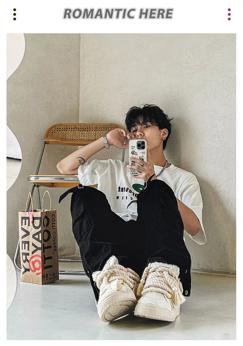 Sneakers Men's Luxary Chunky Mesh Breathable Shoes for Men Sports Running Casual Ladies Fitness Vulcanize Shoes