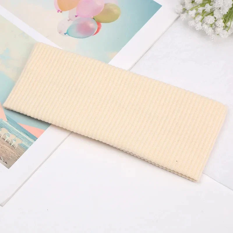 Sports Cycling Wash Face Hairbands Soft Korean Cotton Knitted Headband For Women Girls Bandanas Fashion Hair Accessories