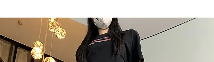 Streetwear Casual Cargo Pants for Women 2025 New Bottoms Straight Trousers Fashion Pockets Korean Pantalon Femme