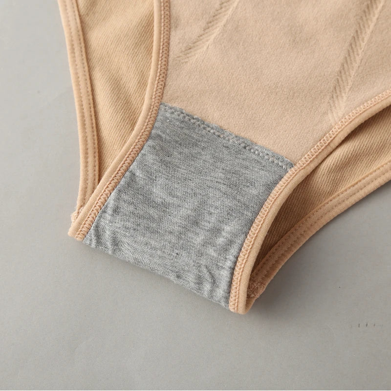 Women's Solid Color Seamless Lingerie, High Waist Sexy Comfortable Underwear, Summer Breathable Lightweight Women's Trousers