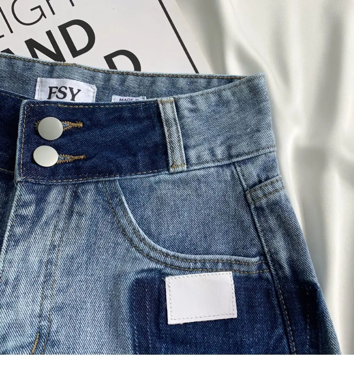 Shorts Women Irregular Washed Tassel Denim Summer Fashion Design High Waist Hot Patchwork Sexy Clothing Simple Casual Aesthetic