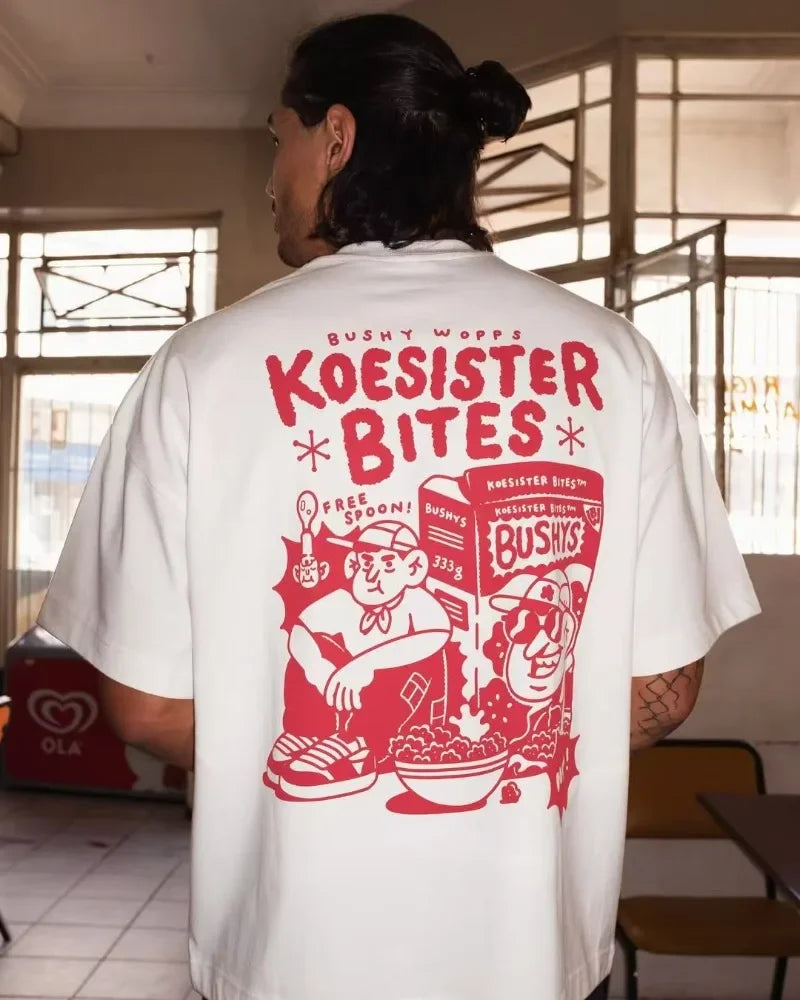 fashion Hip-hop Trend Men T-shirt Y2K American new pattern design short-sleeved Gothic Harajuku oversized casual loose shirt