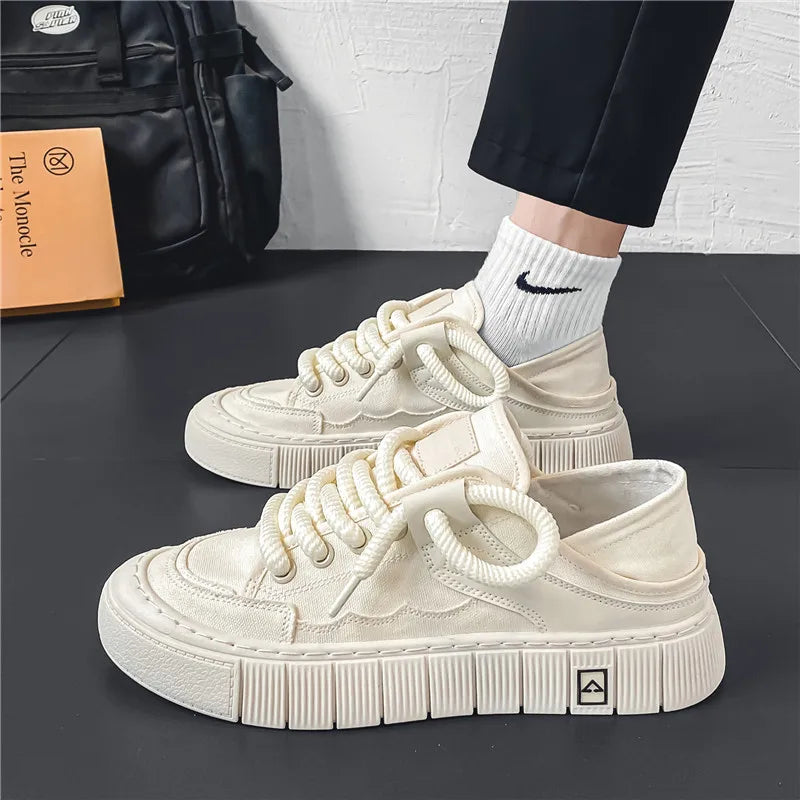 Fashion casual shoes with small white shoes classic board shoes work shoes
