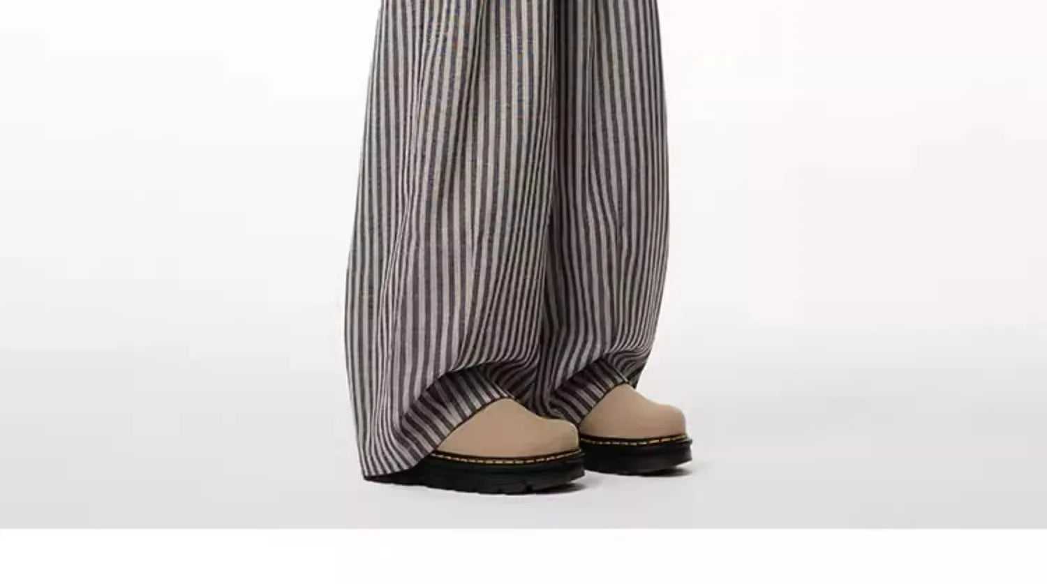 Women's Black Gothic Striped Long Pants Baggy Sweatpants Harajuku Y2k Emo Vintage Oversize Trousers Japanese 2000s Style Clothes