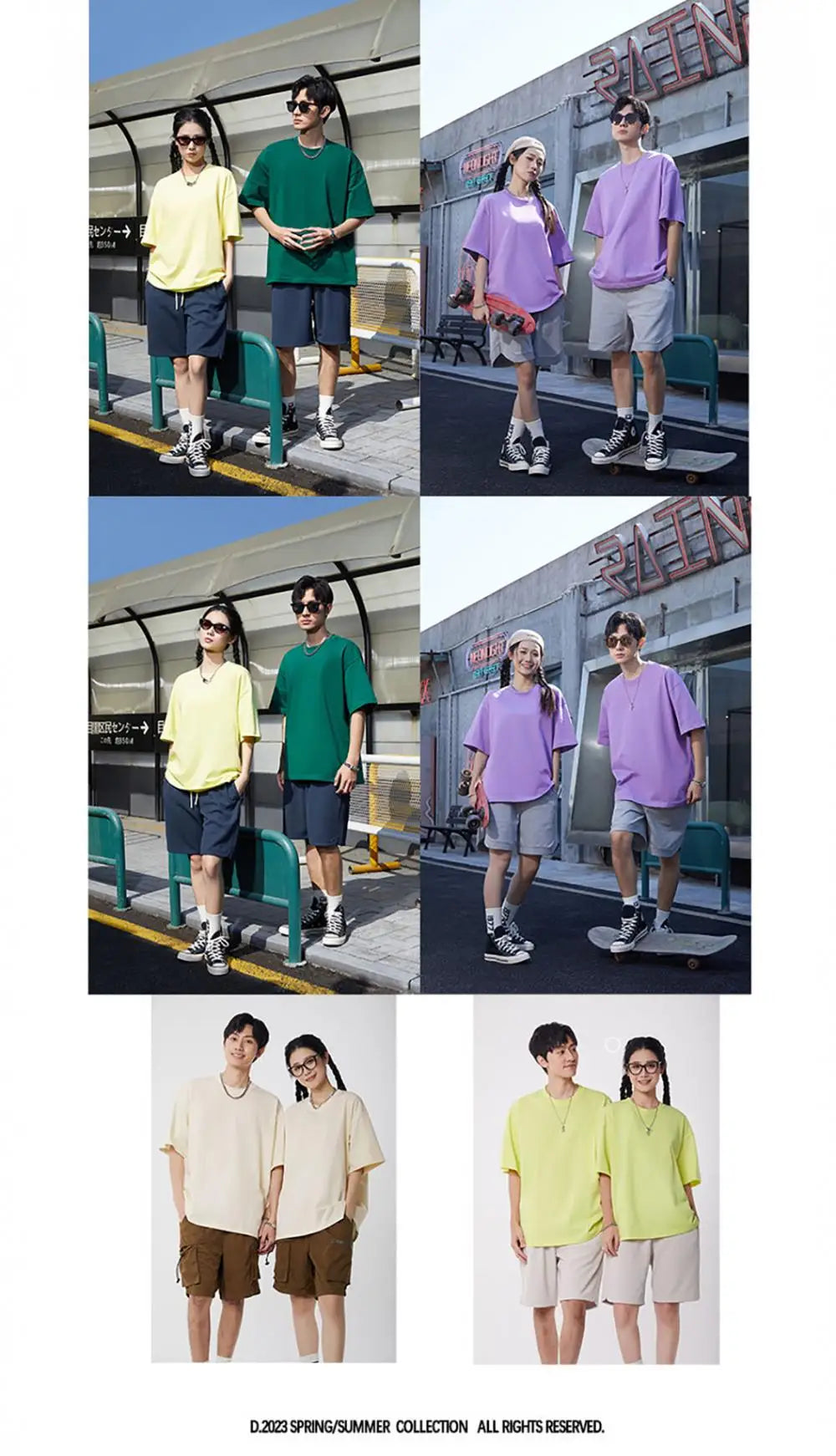 Oversized T Shirt for Men Women 280gsm Heavy Cotton Shirts Summer O-neck Oversize Tees Solid Casual Streetwear Fashion Clothing