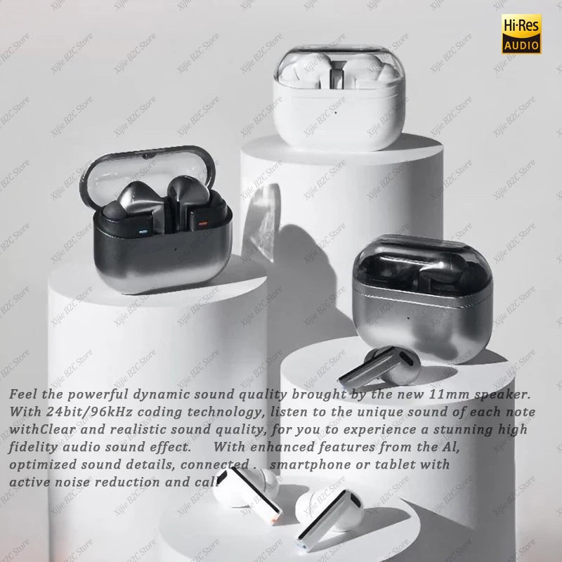 For Galaxy Buds 3 Pro True Wireless Bluetooth Earphone Headphone HiFi Sound LowLatency Noise Reduction Earbuds IOS PC Android