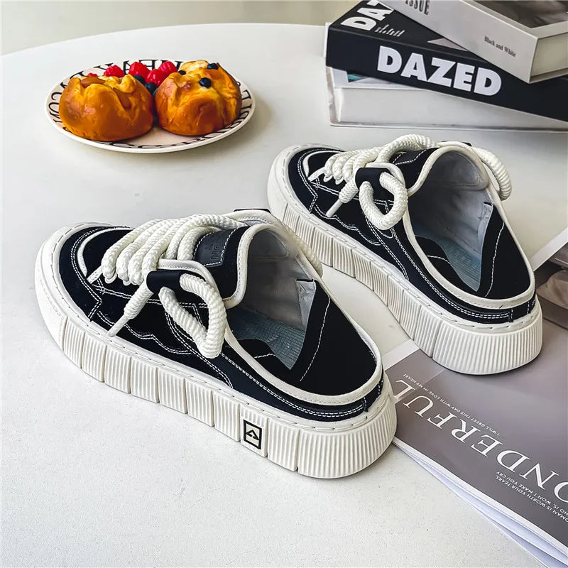 Fashion casual shoes with small white shoes classic board shoes work shoes