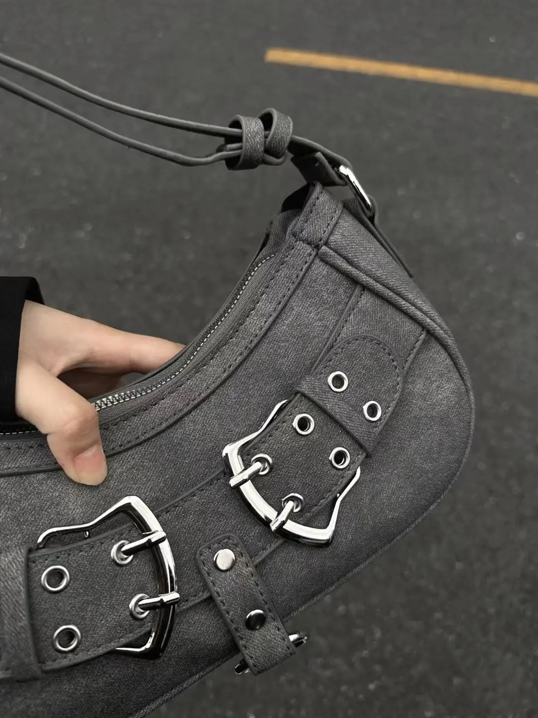 2025 New Y2K American Cute & Cool Underarm Bag Small Trendy Shoulder Purse Women Fashion Casual Crossbody Bag